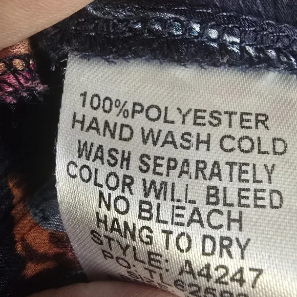 Umgee Floral Kimono Cardigan In Navy, Size M/L - Picture 4 of 4